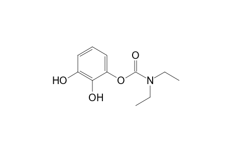 Carbamic acid, diethyl-, 2,3-dihydroxyphenyl ester