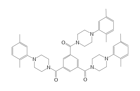 1-(3,5-bis{[4-(2,5-dimethylphenyl)-1-piperazinyl]carbonyl}benzoyl)-4-(2,5-dimethylphenyl)piperazine