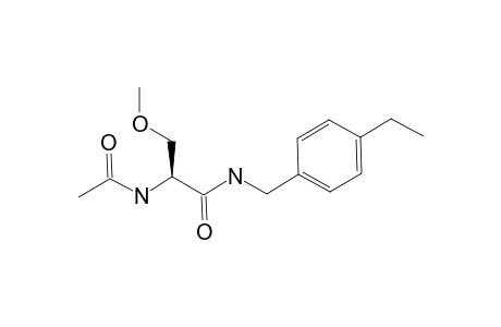 (S)-N-(4'-ETHYL)-BENZYL_2-ACETAMIDO-3-METHOXYPROPIONAMIDE