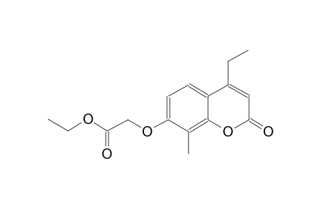 acetic acid, [(4-ethyl-8-methyl-2-oxo-2H-1-benzopyran-7-yl)oxy]-, ethyl ester