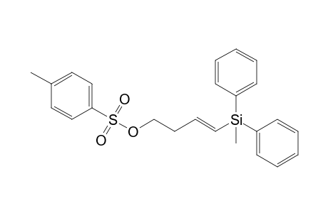 (trans)-1-(Diphenylmethylsilyl)-4-(tosyloxy)-1-butene