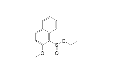 2-Methoxy-1-naphthalenesulfinic acid ethyl ester