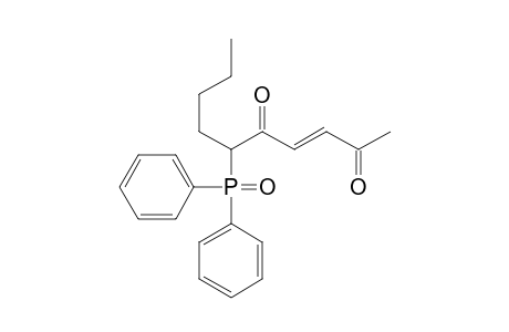 (E)-6-diphenylphosphinoyldec-3-ene-2,5-dione