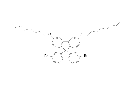 3',6'-Bis(octyloxy)-2,7-dibromo-9,9'-spirobisfluorene