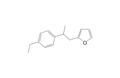 1-(p-Ethylphenyl)-2-(2'-furyl)-1( 2)-methylethane