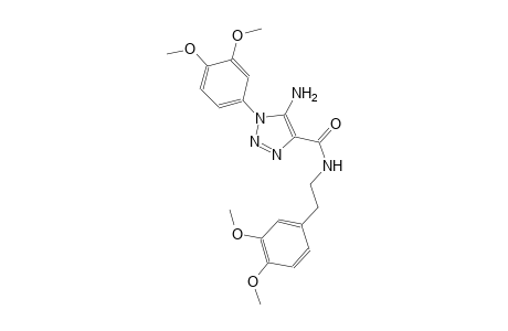 1H-1,2,3-triazole-4-carboxamide, 5-amino-1-(3,4-dimethoxyphenyl)-N-[2-(3,4-dimethoxyphenyl)ethyl]-