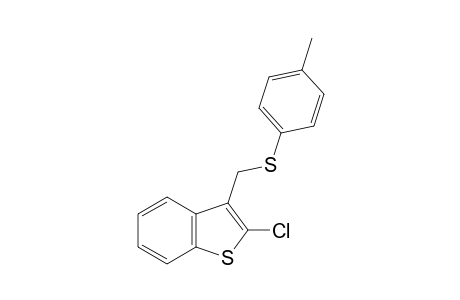 2-chloro-3-[(p-tolylthio)methyl]benzo[b]thiophene