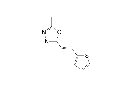 2-Methyl-5-[2-(2-thienyl)ethenyl]-1,3,4-oxadiazole