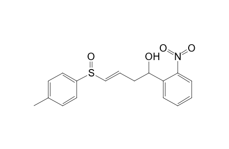 Benzenemethanol, .alpha.-[3-[(4-methylphenyl)sulfinyl]-2-propenyl]-2-nitro-, [R*,R*-(E)]-
