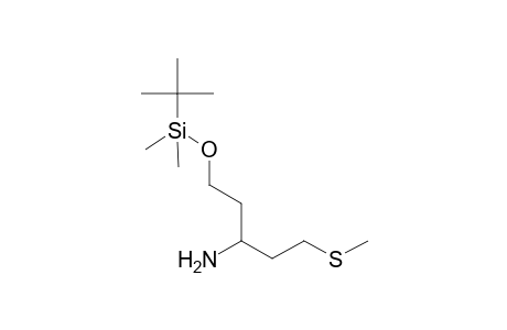 1-[2'-(<t-Butyldimethylsilyl>oxy)ethyl]-4-thiapentanamine