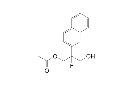 3-Acetoxy-2-fluoro-2-(2-naphthyl)-1-propanol