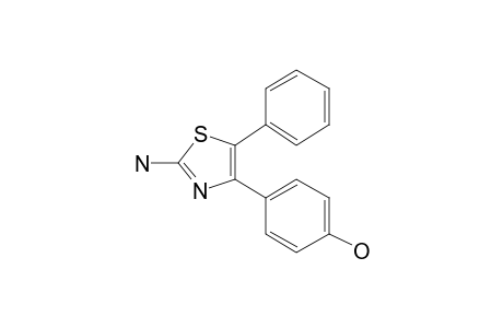 p-(2-Amino-5-phenyl-4-thiazolyl)phenol