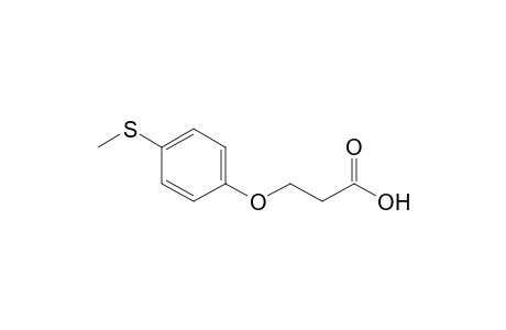 Propanoic acid, 3-[4-(methylthio)phenoxy]-