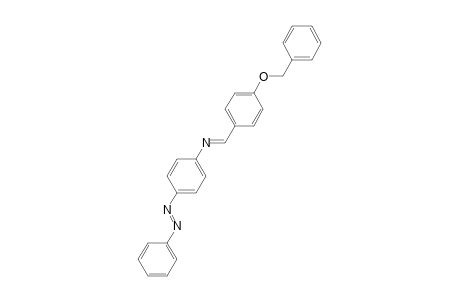 N-{(E)-[4-(benzyloxy)phenyl]methylidene}-4-[(E)-phenyldiazenyl]aniline