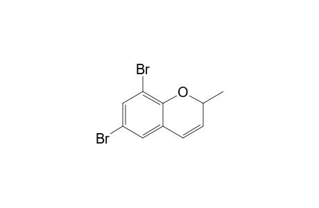 2H-6,8-Dibromo-2-methyl-1-benzopyran