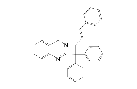 2,2-diphenyl-1-[(E)-2-phenylethenyl]-1,8-dihydroazeto[2,1-b]quinazoline