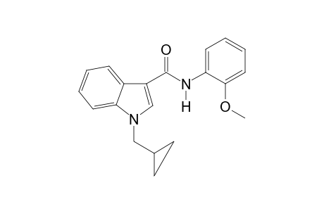 1-(Cyclopropylmethyl)-N-(2-methoxyphenyl)-1H-indole-3-carboxamide