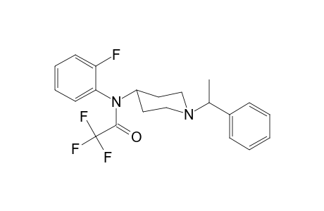 2,2,2-Trifluoro-N-2-fluorophenyl-N-[1-(1-phenylethyl)piperidin-4-yl]acetamide