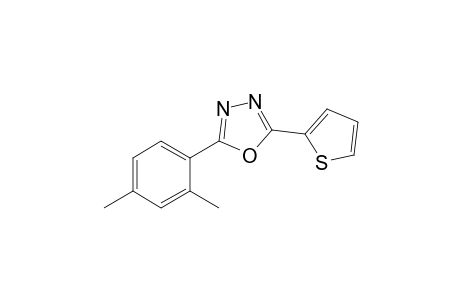 2-(2',4'-Dimethylphenyl)-5-(2"-thienyl)-1,3,4-oxadiazole