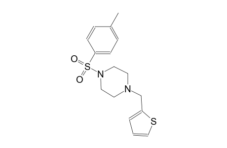 piperazine, 1-[(4-methylphenyl)sulfonyl]-4-(2-thienylmethyl)-