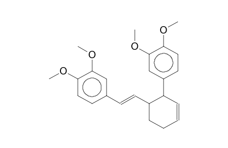 cis-3-(3',4'-dimethoxyphenyl)-4-((E)-3'',4''-dimethoxystyryl)cyclohex-1-ene