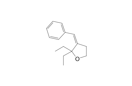 3-(Phenylmethylene)-2,2-diethyltetrahydrofuran