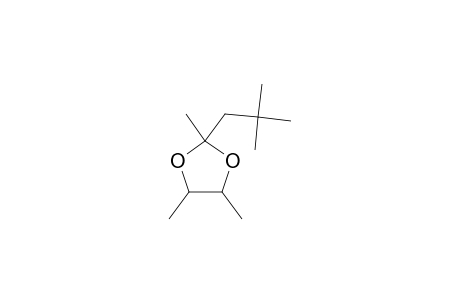 2-Neopentyl-2,4,5-trimethyl-1,3-dioxolan