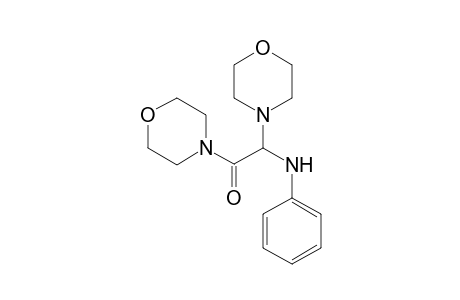 1,2-Dimorpholino-2-(phenylamino)ethanone