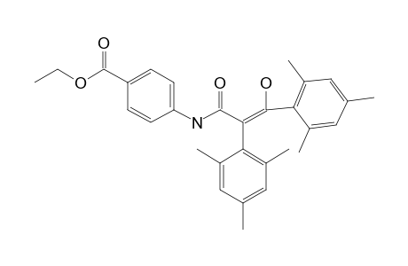 (Z)-N-[4-(ETHOXYCARBONYL)-PHENYL]-3-HYDROXY-2,3-BIS-(2,4,6-TRIMETHYLPHENYL)-PROPENAMIDE