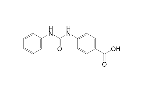 p-(3-phenylureido)benzoic acid