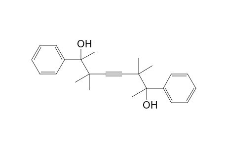 3,3,6,6-Tetramethyl-2,7-diphenyl-4-octyn-2,7-diol