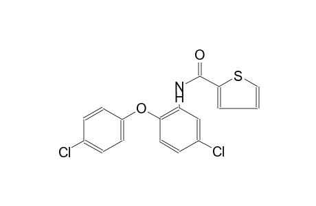 N-[5-chloro-2-(4-chlorophenoxy)phenyl]-2-thiophenecarboxamide