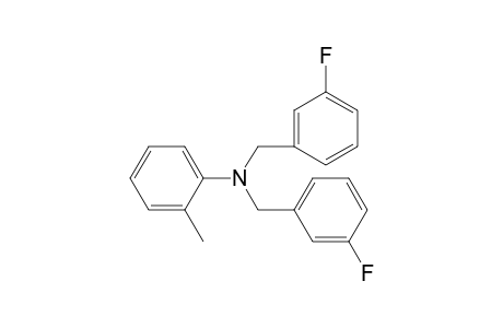 N,N-Bis(3-fluorobenzyl)-2-methylaniline