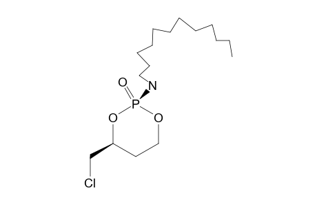 CIS-2-DODECYLAMINO-2-OXO-4-CHLOROMETHYL-1,3,2-DIOXAPHOSPHORINANE