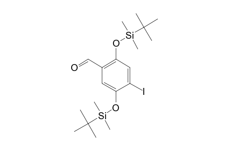 2,5-BIS-(TERT.-BUTYLDIMETHYLSILYLOXY)-4-IODOBENZALDEHYDE