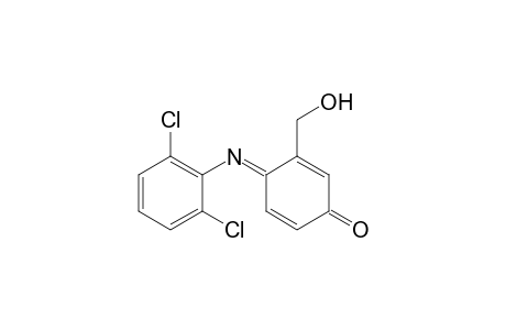 1-[N-(2',6'-Dichlorophenyl)imino]-4-oxo-2-(hydroxymethyl)-1,4-dihydrobenzene