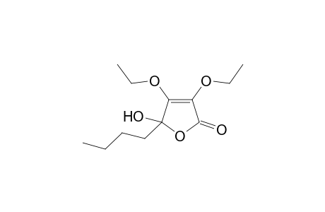 5-Butyl-3,4-diethoxy-5-hydroxy-2-furanone