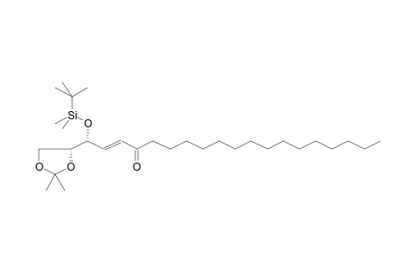 (2S,3S,4E)-3-TERT-BUTYLDIMETHYLSILYLOXY-1,2-ISOPROPYLIDENDIOXY-6-OXOHENEICOS-4-ENE