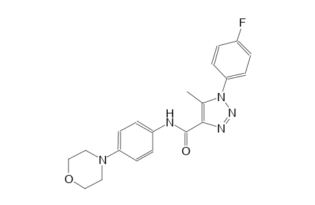 1H-1,2,3-triazole-4-carboxamide, 1-(4-fluorophenyl)-5-methyl-N-[4-(4-morpholinyl)phenyl]-