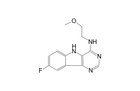 8-fluoro-N-(2-methoxyethyl)-5H-pyrimido[5,4-b]indol-4-amine