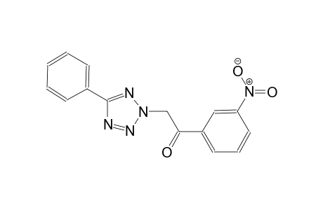 ethanone, 1-(3-nitrophenyl)-2-(5-phenyl-2H-tetrazol-2-yl)-