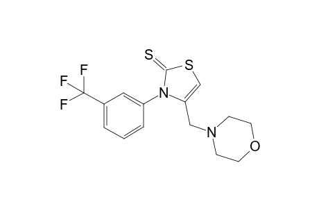 4-Morpholine-4-ylmethyl-3-(3-trifluoromethylphenyl)-2,3-dihydrothiazol-2-thione