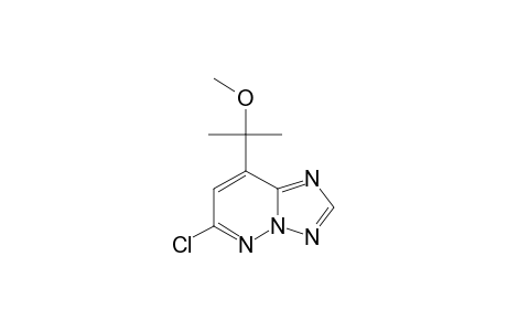 6-CHLORO-8-(1'-METHOXY-1'-METHYLETHYL)-1,2,4-TETRAZOLO-[1.5-B]-PYRIDAZINE