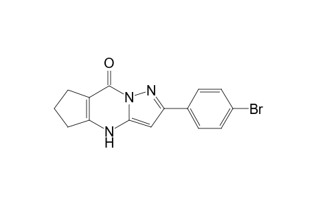 2-(4-Bromophenyl)-4,5,6,7-tetrahydro-8H-cyclopenta[d]pyrazolo[1,5-a]pyrimidin-8-one