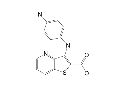 METHYL-3-(4-AMINOPHENYL-AMINO)-THIENO-[3,2-B]-PYRIDINE-2-CARBOXYLATE