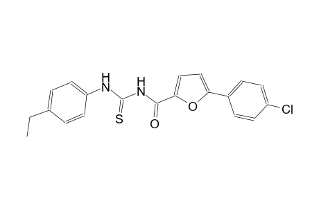 N-[5-(4-chlorophenyl)-2-furoyl]-N'-(4-ethylphenyl)thiourea