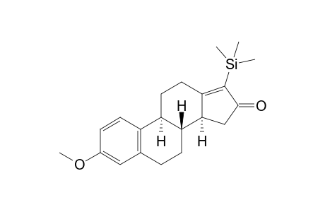 (+-)-3-Methoxy-17-trimethylsilyl-16-ketoestra-1,3,5(10),13(17)-tetraene