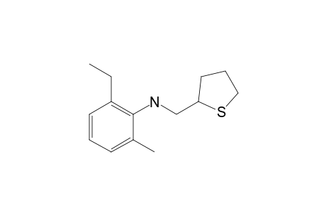 (2-ethyl-6-methyl-phenyl)-(tetrahydrothiophen-2-ylmethyl)amine