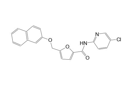 N-(5-chloro-2-pyridinyl)-5-[(2-naphthyloxy)methyl]-2-furamide