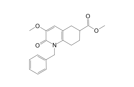 Methyl 1-Benzyl-3-methoxy-5,6,7,8-tetrahydro-2-oxo-1H-qiuinoline-6-carboxylate